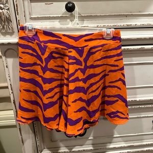 Adrienne purple/orange shorts